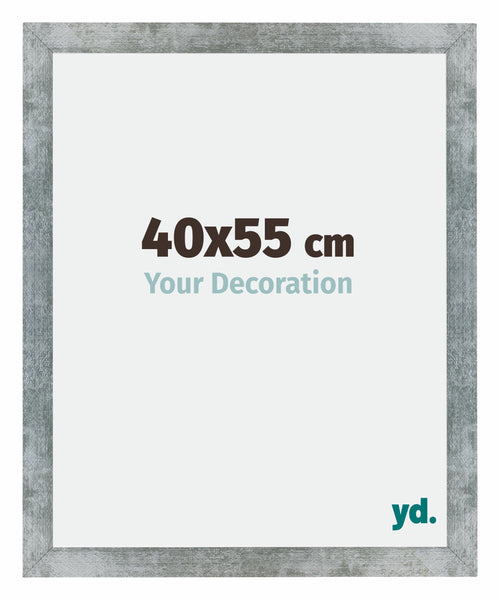 Mura MDF Marco de Fotos 40x55cm Hierro barrido Parte delantera Tamano | Yourdecoration.es