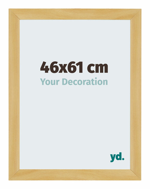 Mura MDF Marco de Fotos 46x61cm Decoración De Pino Delantera Tamano | Yourdecoration.es