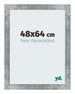 Mura MDF Marco de Fotos 48x64cm Hierro Barrido Delantera Tamano | Yourdecoration.es