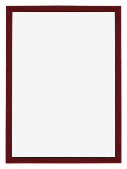 Mura MDF Marco de Fotos 48x67cm Vino Tinto Barrido Delantera | Yourdecoration.es