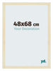 Mura MDF Marco de Fotos 48x68cm Arena barrido Parte delantera Tamano | Yourdecoration.es