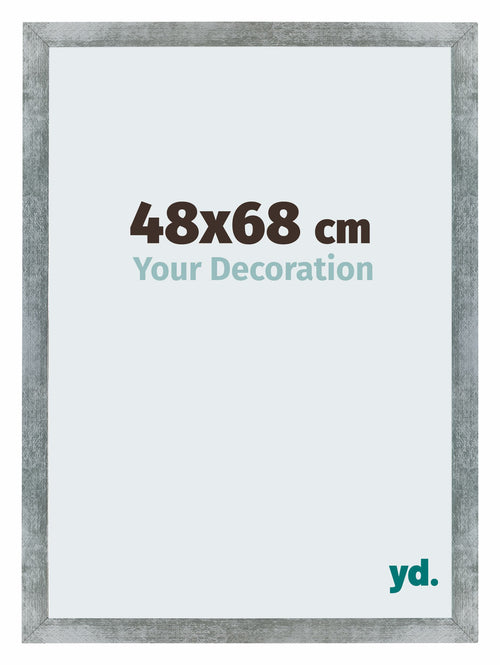 Mura MDF Marco de Fotos 48x68cm Hierro barrido Parte delantera Tamano | Yourdecoration.es