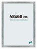 Mura MDF Marco de Fotos 48x68cm Hierro barrido Parte delantera Tamano | Yourdecoration.es