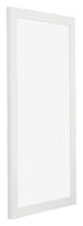 Mura MDF Marco de Fotos 50x100cm Blanco muy brillante Parte delantera Oblicuo | Yourdecoration.es