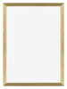 Mura MDF Marco de Fotos 50x70cm Dorado brillante Parte delantera | Yourdecoration.es