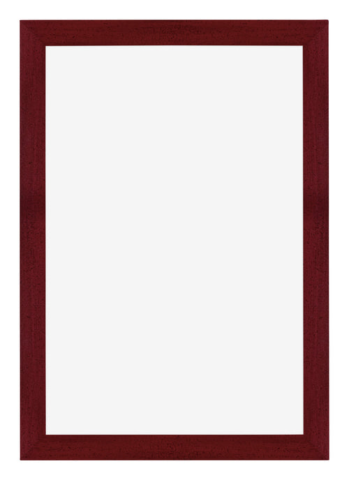 Mura MDF Marco de Fotos 50x75cm Vino tinto barrido Parte delantera | Yourdecoration.es