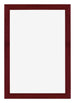 Mura MDF Marco de Fotos 50x75cm Vino tinto barrido Parte delantera | Yourdecoration.es