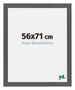 Mura MDF Marco de Fotos 56x71cm Antracita Tamano | Yourdecoration.es
