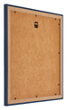 Mura MDF Marco de Fotos 60x60cm Azul oscuro barrido Parte trasera Oblicuo | Yourdecoration.es