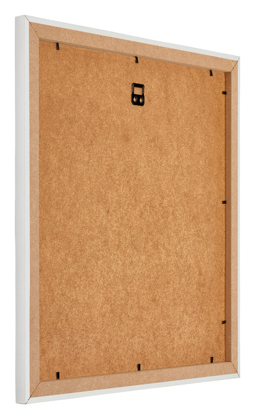 Mura MDF Marco de Fotos 60x60cm Blanco mate Parte trasera Oblicuo | Yourdecoration.es