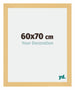 Mura MDF Marco de Fotos 60x70cm Haya Decor Parte delantera Tamano | Yourdecoration.es