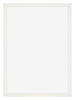 Mura MDF Marco de Fotos 60x84cm Blanco barrido Parte delantera | Yourdecoration.es