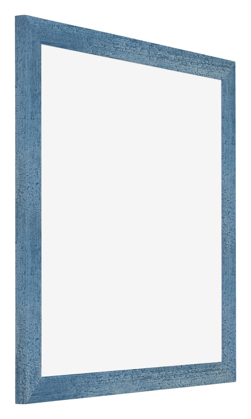 Mura MDF Marco de Fotos 70x70cm Claro azul barrido Parte delantera Oblicuo | Yourdecoration.es