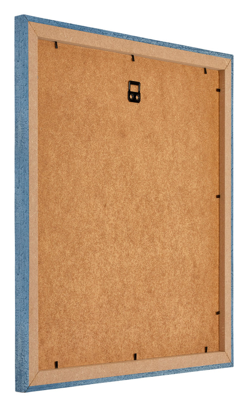 Mura MDF Marco de Fotos 70x70cm Claro azul barrido Parte trasera Oblicuo | Yourdecoration.es