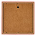 Mura MDF Marco de Fotos 70x70cm Naranja Parte trasera | Yourdecoration.es