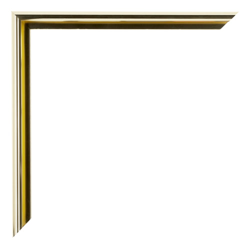New York Aluminio Marco de Fotos 60x70cm Dorado brillante Detalle Esquina | Yourdecoration.es