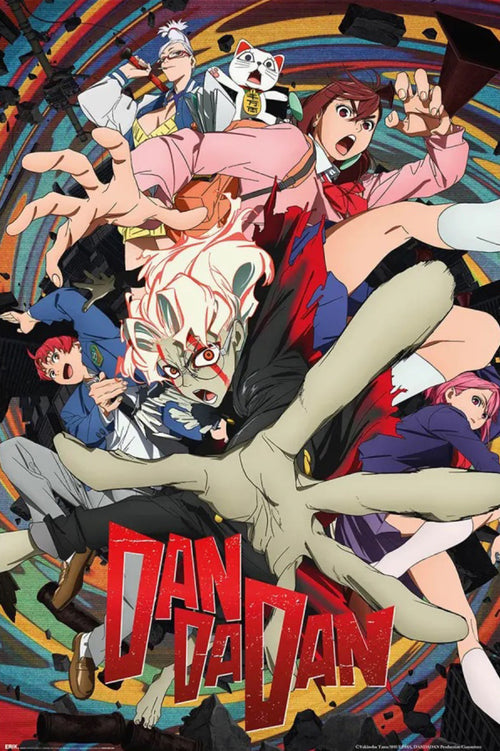 Poster Dan Da Dan Season 1 Characters 61x91 5cm GPE6024 | Yourdecoration.es