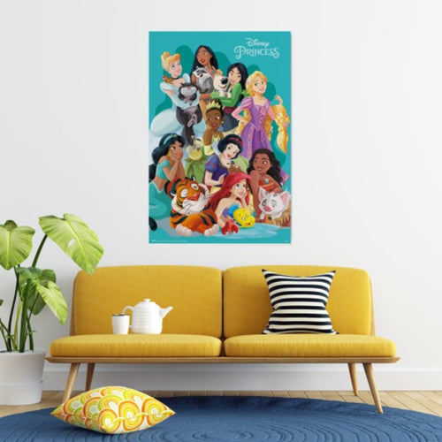 Poster Disney Princesses And Pets 61x91 5cm GPE5963 2 | Yourdecoration.es