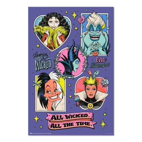 Poster Disney Villains 61x91 5cm GPE5948 | Yourdecoration.es