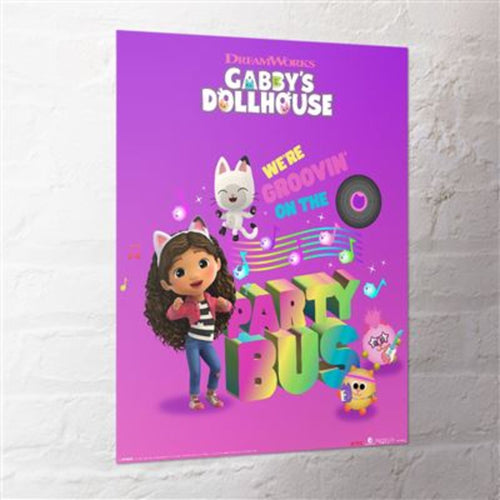 Poster Gabbys Doll House Party Bus 40x50cm MPP2501422 2 | Yourdecoration.es