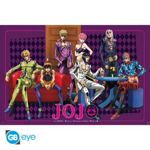 Poster Jojo S Bizarre Adventure Golden Wind Team 91 5x61cm GBYDCOA001 | Yourdecoration.es