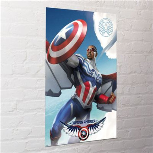 Poster Marvel Captain America Flying 61x91 5cm PP2404917 2 | Yourdecoration.es
