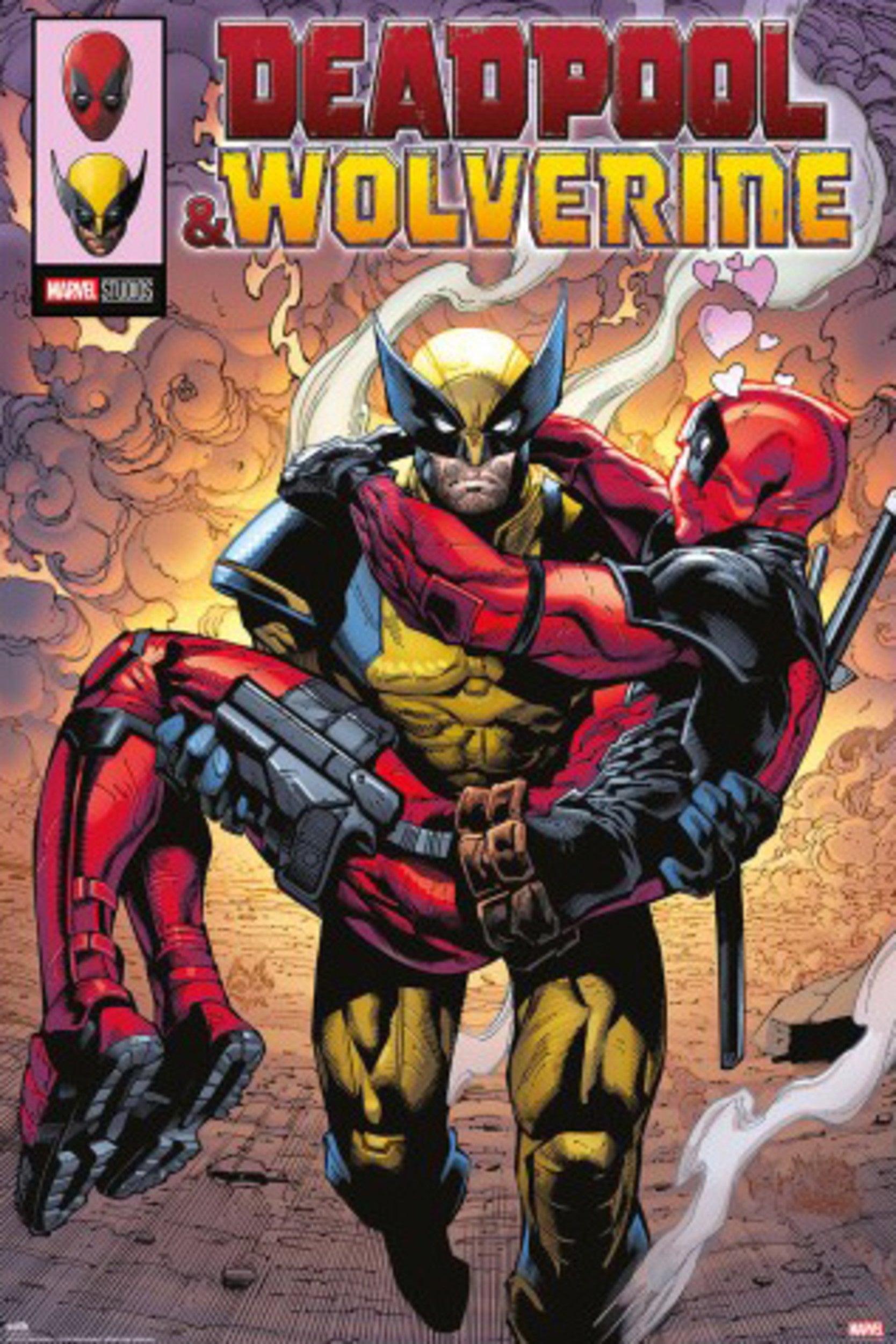 Póster Marvel Deadpool and Wolverine 2 61x91,5cm