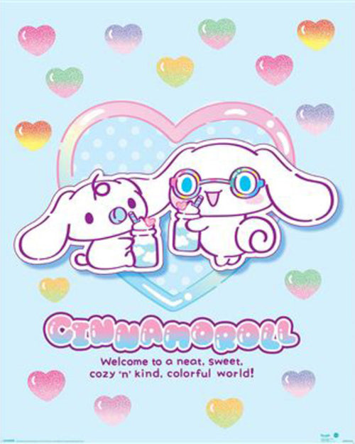 Poster Sanrio Cinamoroll Candies 40x50cm MPP2501446 | Yourdecoration.es