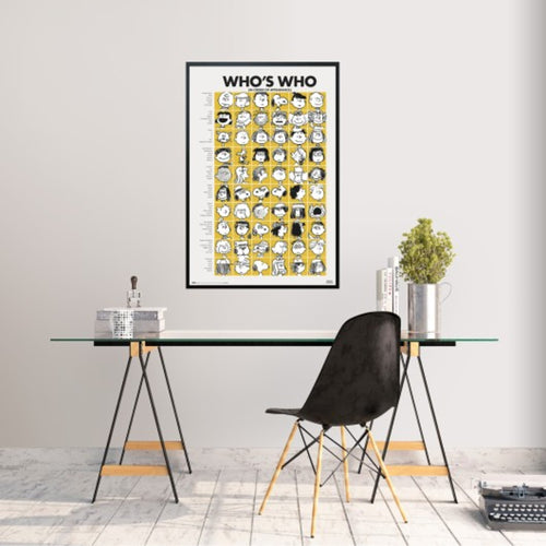 Poster Snoopy Who Is Who 61x91 5cm GPE5971 2 | Yourdecoration.es