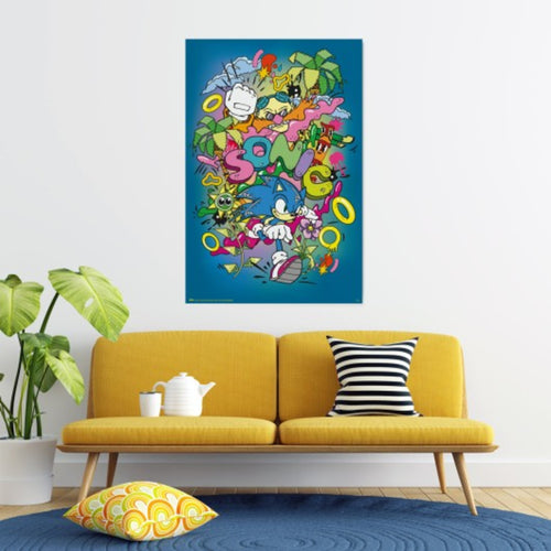 Poster Sonic Pop 61x91 5cm GPE5970 2 | Yourdecoration.es