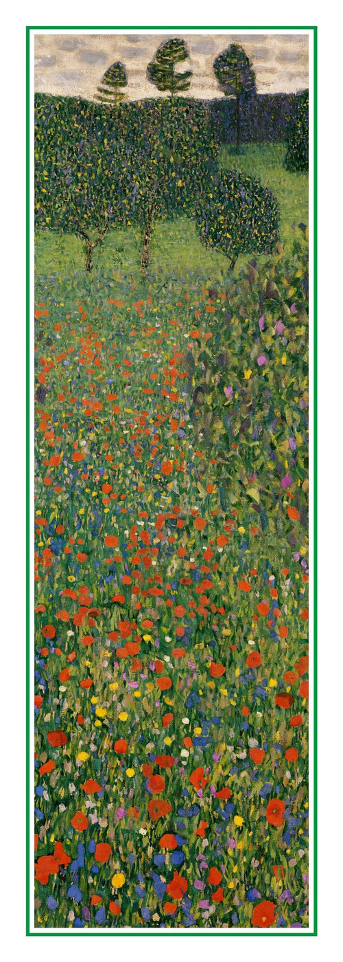 Reproducción de arte Gustav Klimt Poppy Field 25x70cm GK 44S PGM | Yourdecoration.es
