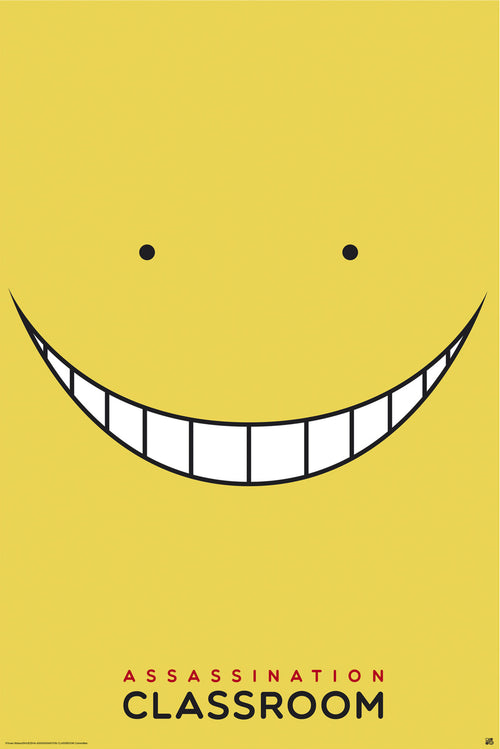 Assassination Classroom Koro Smile Póster 61X91 5cm | Yourdecoration.es