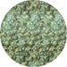 d1 024 komar greenery Fotomural Tejido No Tejido 125x125cm Redondo | Yourdecoration.es