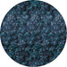 d1 038 komar azul Fotomural Tejido No Tejido 125x125cm Redondo | Yourdecoration.es