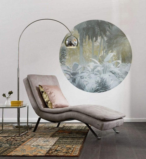 d1 047 komar exotic jungle Fotomural Tejido No Tejido 125x125cm Redondo Ambiente | Yourdecoration.es