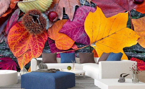 dimex autumn leaves Fotomural Tejido No Tejido 375x250cm 5 Tiras Ambiente 688155fd 73ba 47da 9f3b af27edc93016 | Yourdecoration.es