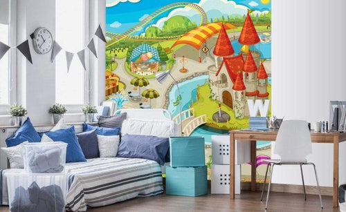 dimex beautiful park Fotomural Tejido No Tejido 225x250cm 3 Tiras Ambiente ff40278d f162 495f b9e5 0c139893736c | Yourdecoration.es