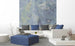 dimex blue painting abstract Fotomural Tejido No Tejido 225x250cm 3 Tiras Ambiente | Yourdecoration.es