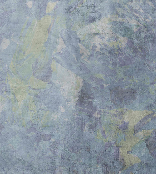 dimex blue painting abstract Fotomural Tejido No Tejido 225x250cm 3 Tiras | Yourdecoration.es