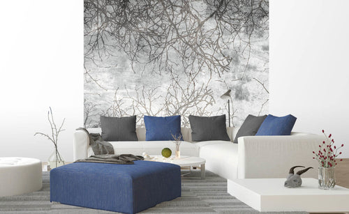 dimex branch abstract Fotomural Tejido No Tejido 225x250cm 3 Tiras Ambiente | Yourdecoration.es