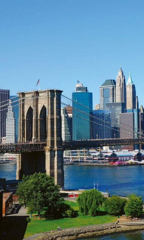 dimex brooklyn bridge 1 Fotomural Tejido No Tejido 150x250cm 2 Tiras 24a41555 d71f 4cb1 9a33 558ba8fdf811 | Yourdecoration.es