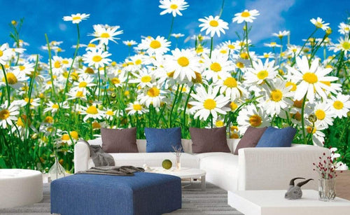 dimex daisies Fotomural Tejido No Tejido 375x250cm 5 Tiras Ambiente 09e667ae 131c 4f03 b986 962951e1e5fb | Yourdecoration.es