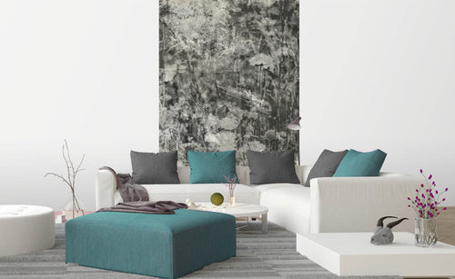 dimex nature gray abstract Fotomural Tejido No Tejido 150x250cm 2 Tiras Ambiente | Yourdecoration.es