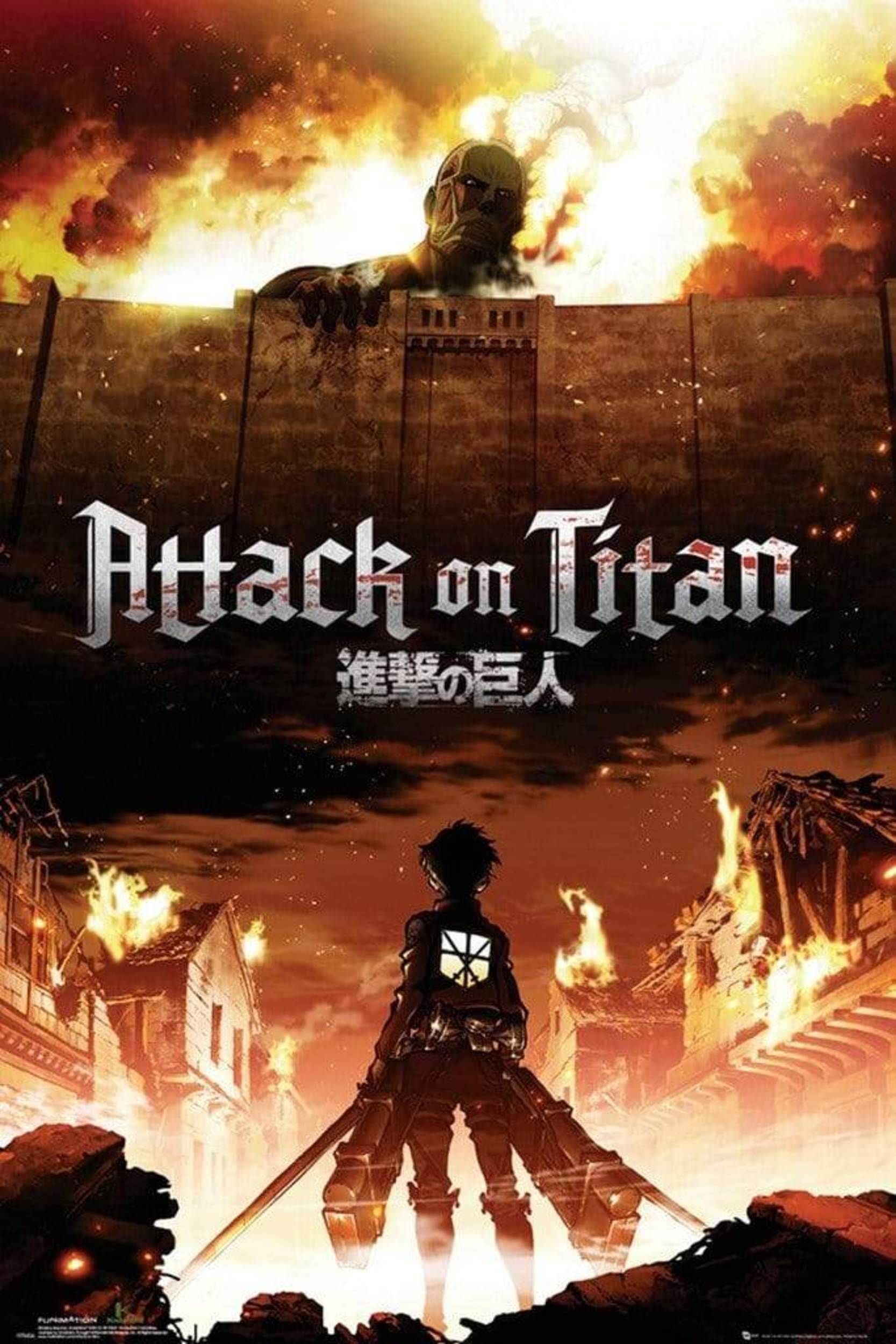 Póster Attack on Titan Key Art 61x91,5cm | Yourdecoration.es