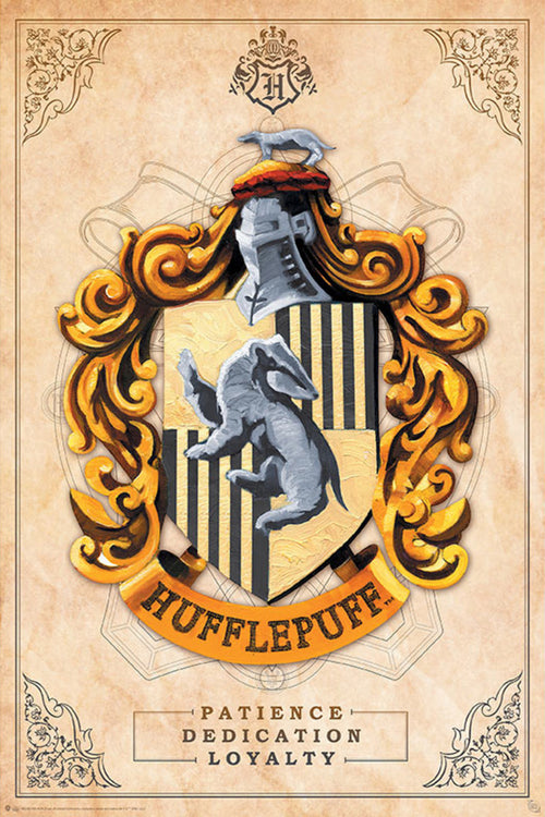 gbeye gbydco065 harry potter hufflepuff Póster 61x91 5cm | Yourdecoration.es