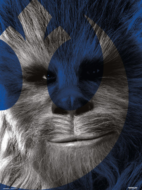 Grupo Erik Star Wars Episode Ix Chewbacca Reproducción de arte 30X40cm | Yourdecoration.es