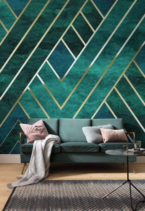 p014 vd3 komar artdeco Fotomural Tejido No Tejido 300x250cm 3 Tiras Ambiente | Yourdecoration.es