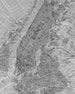 p033 vd2 komar nyc map Fotomural Tejido No Tejido 200x250cm 2 Tiras | Yourdecoration.es