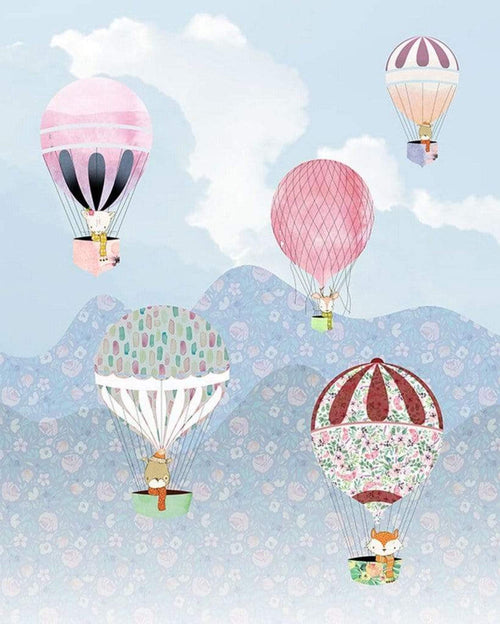 p038 vd2 komar happy balloon Fotomural Tejido No Tejido 200x250cm 2 Tiras | Yourdecoration.es