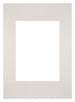 Paspartú Tamaño del Marco 20x28 cm - Tamaño de la Foto 13x18 cm - Gris Claro